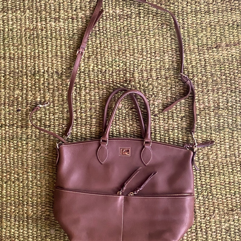 Dooney & Bourke Large Double Pocket Satchel